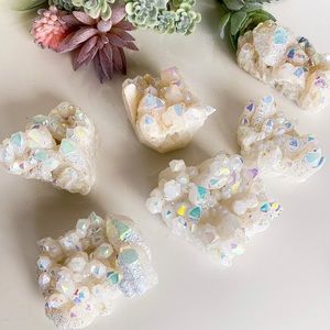 Angel Aura Quartz Cluster